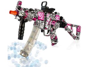 Sunny Blaster MP5K, vízzel-gél BB pisztoly, tartozékokkal, rózsaszín