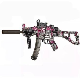 Sunny Blaster MP5K, pistol BB cu gel de apă cu accesorii, roz