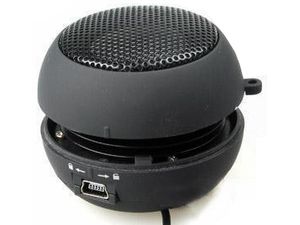 Mini přenosný reproduktor 3,5mm jack, černý