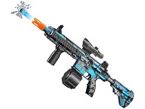 Sunny Blaster M416-DG, pistol cu bile cu gel de apă cu accesorii, albastru