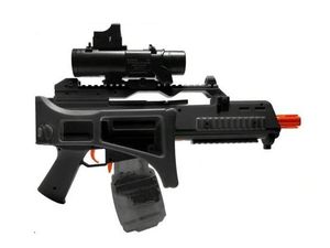 Sunny Blaster G36C, pușcă de asalt BB cu gel de apă și accesorii, negru