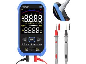 FNIRSI S1 Smart Multimetru digital inteligent 8 în 1 cu afișaj color, tester de tensiune, termometru, AC/DC 1000