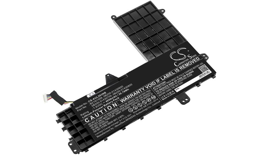 Akkumulátor Asus EeeBook E502, L502, VivoBook E502, L502, 4050 mAh, Li-Pol akkumulátorokhoz