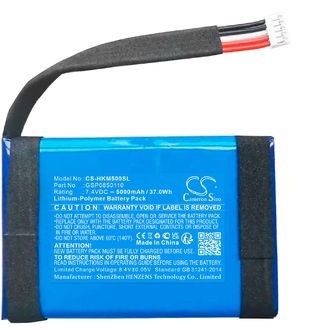 Baterie pentru Harman/kardon Omni 50+, Omni 50 Plus, 5000 mAh, Li-Ion