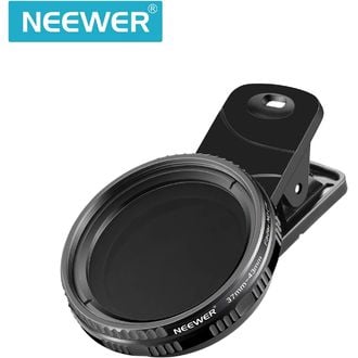 Neewer 37mm HD CPL filtru polarizant HD CPL cu clip metalic pentru iPhone 14, 14 Pro, 14 Pro Max