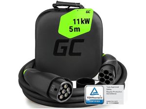 Green Cell GC Snap cablu de încărcare pentru vehicule electrice Type2 11kW 3x16A 5m
