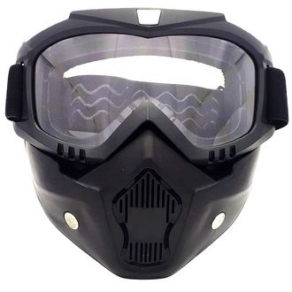 Mască de protecție Sunny Blaster, argintiu-negru