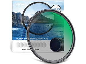 Neewer CLP HD filtru polarizant și UV 37mm, design subțire, MRC