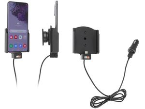 Brodit Autohalterung für Samsung Galaxy S20 Plus, ohne Gehäuse, mit Zigarettenanzünder/USB-Ladung