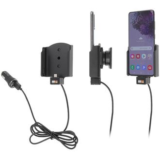 Brodit držák do auta na Samsung Galaxy S20, bez pouzdra, s nabíjením z cig. zapalovače/USB