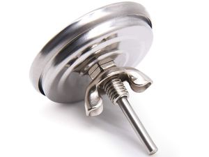 Teploměr analogový,vhodný i pro instalaci do dvířek grilů a udíren, 37-370°C