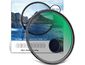 Filtru polarizant și filtru UV Neewer CLP HD 62mm, design subțire, MRC