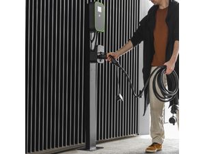 Green Cell Wallbox EV PowerBox 22kW RFID cu priză tip 2