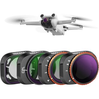 Neewer FL24 set de 4 filtre 90mm, compatibil cu DJI Mini 3/ 3 Pro