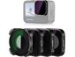 Neewer FL-GP18 set de 4 filtre 80mm, compatibil cu GoPro Hero 12, Hero 11, Hero 10, Hero 9