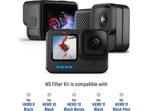 Neewer FL-GP18 set de 4 filtre 80mm, compatibil cu GoPro Hero 12, Hero 11, Hero 10, Hero 9