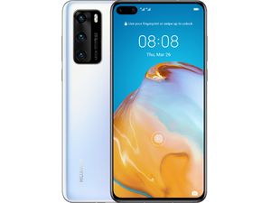 Huawei P40, bílá