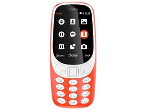 Nokia 3310 (2017) SingleSIM червен