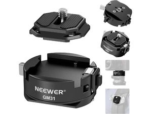 Neewer GM31 gyorskioldó szett típusú négyzet Arca klipszes Peak Design