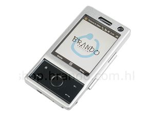 Pouzdro hliníkové Brando - HTC Touch Diamond (stříbrná)