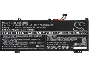 Baterie pentru Lenovo Air 14/Lenovo Flex 6/Ideapad 530/Yoga 530, 5800mAh, Li-Pol