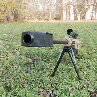 Sunny Blaster Barret, Wasser-Gel Scharfschützengewehr mit Zubehör, sand camo