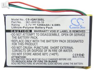 Батерия за Garmin Nüvi 1300, 1350, 1370, 1390, 1490, 1250mAh, Li-pol