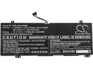 Baterie pentru Lenovo Ideapad S540-14api (eq. Lenovo 5B10T0908), 3150 mAh
