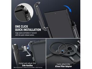 Neewer PA021 ultra Stabilisierung Käfig für Samsung Galaxy S23