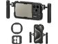 Neewer PA024k készlet, ultra stabilizáló ketrec + 2x fogantyú iPhone 15 MAX, 15 PRO MAX készülékhez