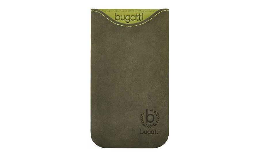 Bugatti Skinny leather case Samsung Galaxy Note 7000 - zelené