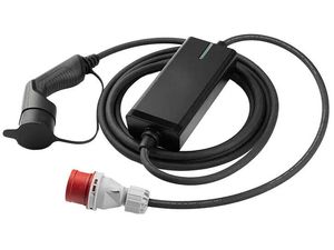 BESEN 11kW-os EV mobil töltő elektromos járművekhez, 5m-es kábellel