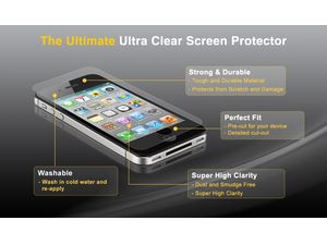 Krusell фолио за защита на дисплея - HTC One X