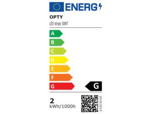 OPTY LED pásek 30cm, do USB, 12 diod, samolepící, bílá