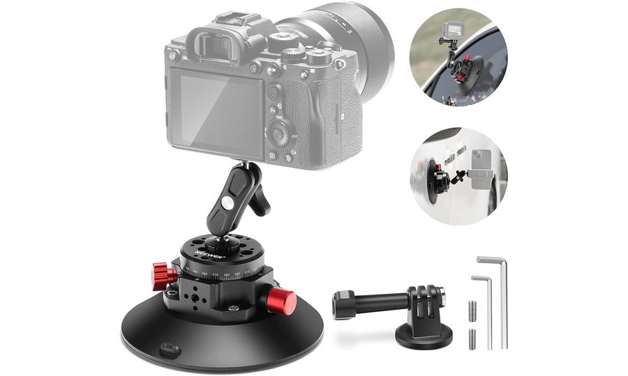Neewer CA013 přísavný držák, vertikální nosnost 5kg /50kg