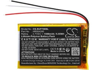 Baterie pentru Navitel Ms700, Serioux Upq700 și altele, 1500 mAh, Li-Ion