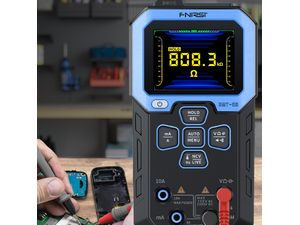 FNIRSI DMT-99 Multimetru digital inteligent 10 în 1 cu afișaj color, AC/DC 1000 V, AC/DC 10 A