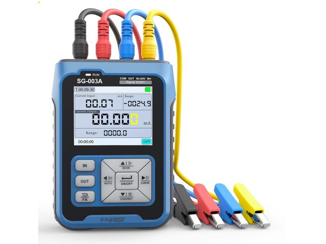 conținutul pachetului Osciloscop FNIRSI la preț redus și set generator de semnal