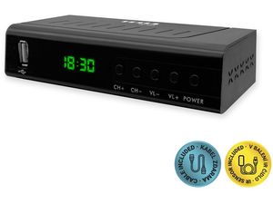 TESLA TE-323, DVB-T2 vevő, H.265 (HEVC)
