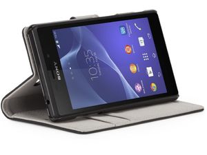 Case Mate flipové pouzdro Stand Folio pro Sony Xperia M2, černá
