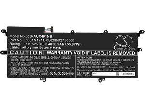 Батерия за Asus Ux461, Asus Ux461fa (еквивалент на Asus 0B200-02750000), 4850 mAh