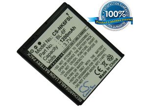 Akkumulátor Nokia N78, N79, N95 8GB (ekv. BL-6F), Li-ion 3.7V 1200mAh