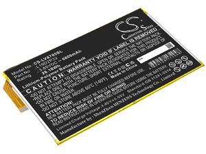 Baterie pentru Lenovo Yoga Smart Tab, 6800 mAh, Li-Ion