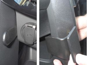 Brodit ProClip montážní konzole pro Hyundai Elantra GT 12-17, střed. tunel vlevo