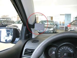 Brodit ProClip montážní konzole pro Kia Picanto 11-17, vlevo na sloupek