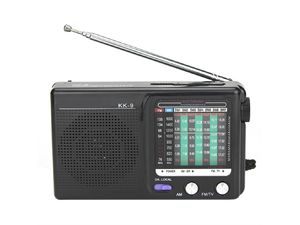 Baijiali KK9, radio retro, negru