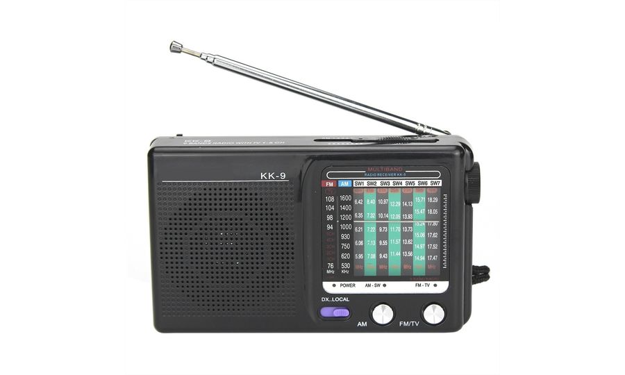 Baijiali KK9, radio retro, negru