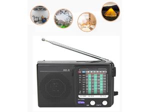 Baijiali KK9, radio retro, negru