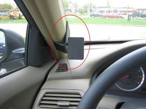 Brodit ProClip montážní konzole pro Honda Accord 08-08, vlevo na sloupek