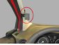 Brodit ProClip montážní konzole pro Ford Transit Courier 14-18, vlevo na sloupek